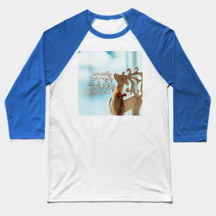 Get Yer Ironically Non-Ugly Holiday Garment Baseball T-Shirt